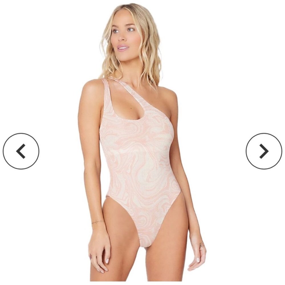 L*Space Phoebe One-Shoulder One-Piece Swimsuit - Size 4